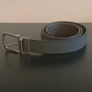 Men's Black American Eagle  Reversible Leather Belt